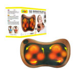 Cojín / almohadilla de masaje andowl para uso doméstico con sistema inteligente de calefacción / massage pillow / q-l8031