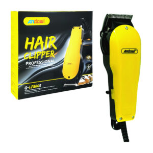 Máquina cortadora alámbrica andowl con 4 peinetas intercambiables y peine para el cabello / hair clipper / q-lf806s