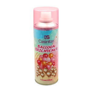 Lata metálica de spray abrillantador para globos de látex, usos varios / 450ml