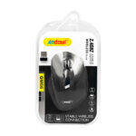 Mouse óptico inalámbrico andowl con adaptador usb, 2.4ghz / stable wireless connection / qm66