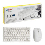 Combo teclado y mouse inalámbricos andowl de 78 teclas, 2402mhz-2480mhz / wireless keyboard / qy-k09