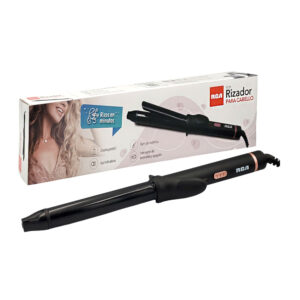 Rizador para cabello rca portátil con barril de cerámica, luz indicadora e interruptor de encendido - apagado / rc-p9n