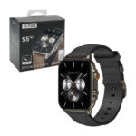 Reloj smartwatch g-tide con pantalla amoled cuadrada, 2 correas intercambiables, variedad de colores / beyond the limits / s5 pro