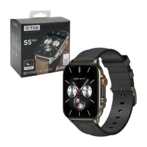 Reloj smartwatch g-tide con pantalla amoled cuadrada, 2 correas intercambiables, variedad de colores / beyond the limits / s5 pro