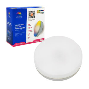 Mini lámpara - luminario led inteligente, 5w, 400lm, con control app / sin02w5