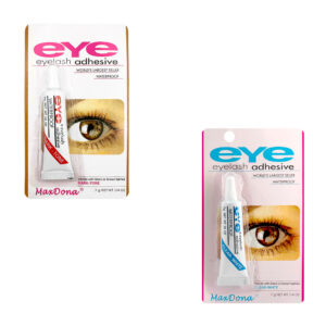 1pza Pegamento pequeño para pestañas postizas, aplicable, a prueba de agua, variedad de usos / eyelash adhesive / maxdona / t406