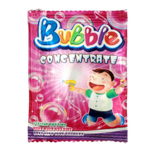 1pza Sobre pequeño con jabón para hacer burbujas, variedad de usos / 10ml / bubble concentrate