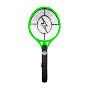 Raqueta d&m mata mosquitos - zancudos con conexión para recargar y linterna en el mango, variedad de colores y diseños / xq-309