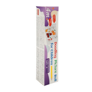 Rollo de papel con dibujos para colorear, 4m de largo, variedad de diseños / hfy-10330 / yj-705 / doodling picture roll for children