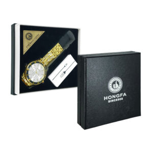 Estuche con reloj de pulsera metálico redondo con encendedor y puerto v8 para carga, variedad de diseños y colores / z-088 / z088 / hongfa since808 / lighter