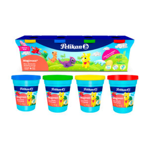 Paquete con 4 botes de magimasa moldeable, 112g, colores surtidos / 06730168