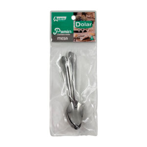Paquete con 6 cucharas premier moka mesa / dolar / 100117