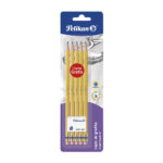 Paquete con 5 lápices 2hb pelikan + borrador ws 60 / 30330215