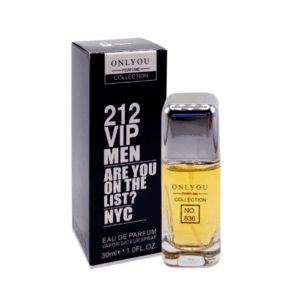 Perfume 212 vip men de spray con fragancia para caballero, 30ml / oli830-36