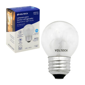 Foco pequeño para horno o refrigerador incandescente de 40w / 49332