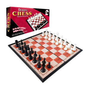 Ajedrez brains chess grande 30x30 cm con piezas imantadas / 8708