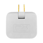 Adaptador multicontacto fx, 3 conectores europeos-americanos, color surtido