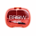 Paleta s.f.r con 2 colores en tono café para cejas / brow ink / 7610 / 776107