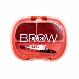 Paleta s.f.r con 2 colores en tono café para cejas / brow ink / 7610 / 776107