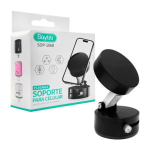 1pza Soporte plegable para teléfonos buytiti, redondo, con base magnética, variedad de colores  / buytiti / sop-1068