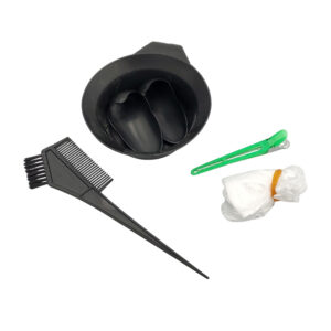 Set de recipiente y accesorios para aplicar tinte de cabello / cera-15-a