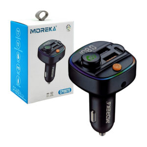 Plug moreka cargador mp3, 2 puertos usb y 1 usb-c / cp0070