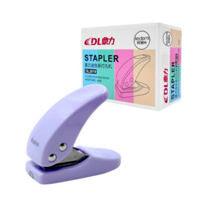 Mini perforadora sencilla con diseño ergonómico, color surtido / dl2619