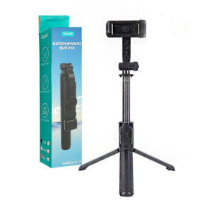 1pza Soporte / selfie stick plegable inalámbrico con mini foco led y patas tipo trípode plegables, variedad de colores / buytiti / jc-10