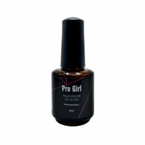 Esmalte removedor de gelish profesional, 18ml / pro girl / esm-04