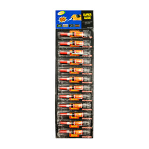 Blíster con 12 piezas de super glue de 3g / 502 / xj-8816